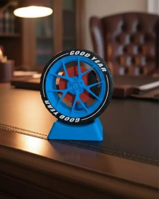 Jant Tasarımlı Ofis Dekoru Masa Üstü Dekoratif Aksesuar