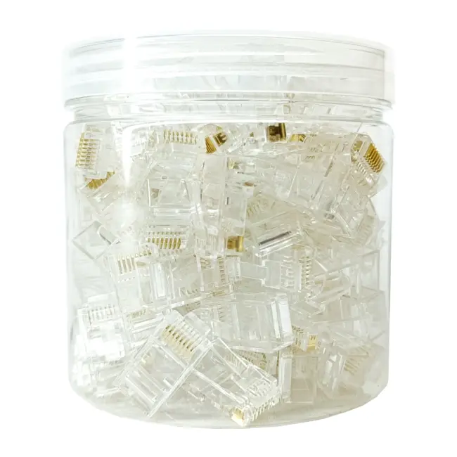 PowerGate PG-J02 RJ45 Yeni Nesil UTP JAC  CAT6 (100lü KUTU)(1923)