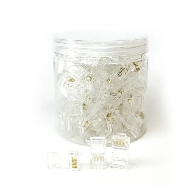 PowerGate PG-J02 RJ45 Yeni Nesil UTP JAC  CAT6 (100lü KUTU)(1923)