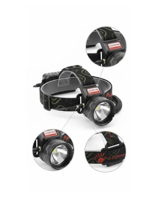 Profesyonel LED Kafa Feneri 3000 Lümen Güçlü Aydınlatma