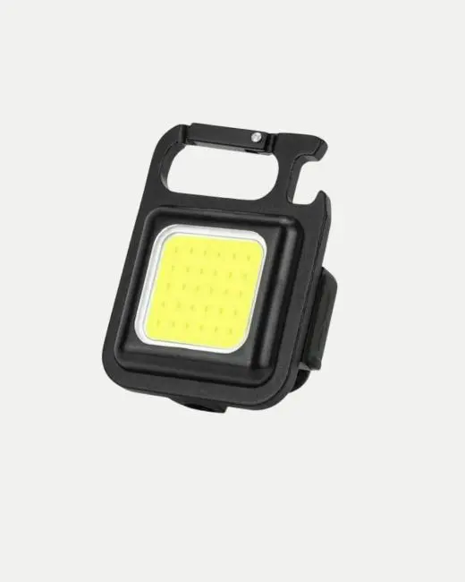 USB Type-C Şarjlı Mini Fener – Manyetik Katlanabilir ve Şişe Açacaklı Tasarım