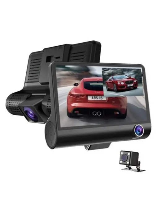 Çift Lens Araç Güvenlik Kamerası G Sensörlü Full HD