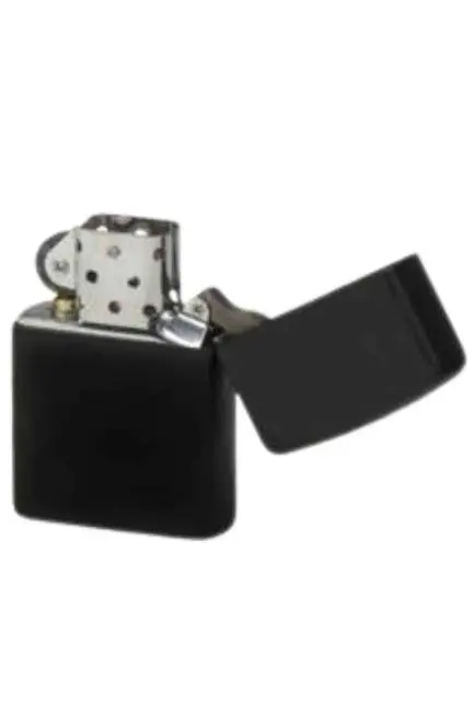 Hediyelik Zarif  Siyah Benzinli Çakmak