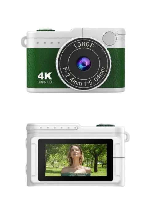 Cep Boy 4K Mini Kamera 1080P Video IPS Ekran Taşınabilir Dijital Kamera