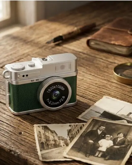 Mini 4K Ultra HD Dijital Kamera 1080P Video IPS Ekran Cep Boy Taşınabilir