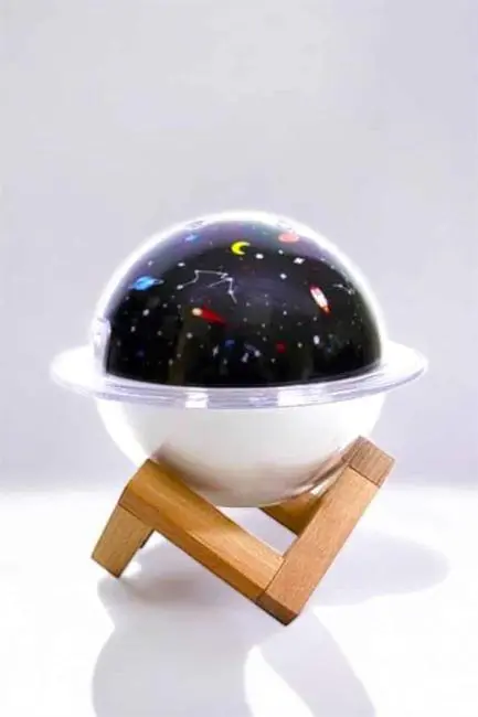 Hava Nemlendirici Masa ve Gece Lambası USB Projeksiyon Aromaterapi