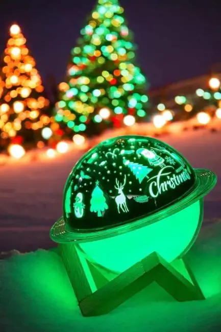 Hava Nemlendirici Masa ve Gece Lambası USB Projeksiyon Aromaterapi