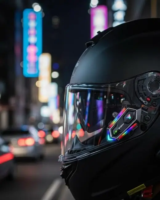 Kablosuz Bluetooth Motosiklet Kask İntercom IPX6 Su Geçirmez