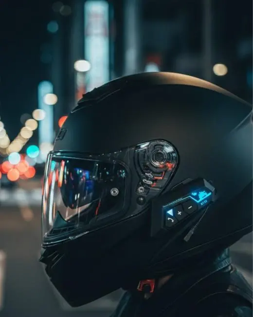 Motosiklet Kask Bluetooth Kulaklık 20 Saat Konuşma Süresi