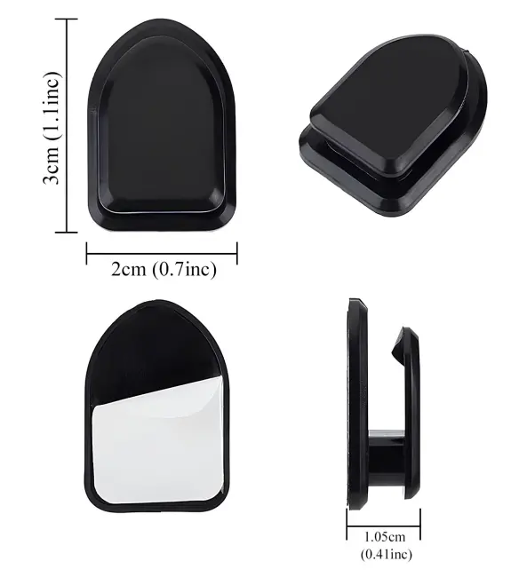 Kablo Düzenleyici Toplayıcı Sabitleyici Yapışkanlı Kablo Tutucu Organizer Askı Kanca 10 Adet