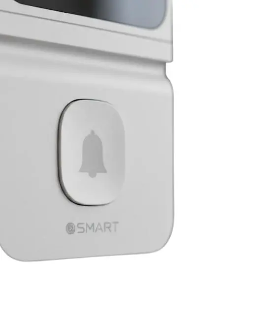 Şarjlı Akıllı Kapı Zili 85° Geniş Açı Mobil Bildirimli