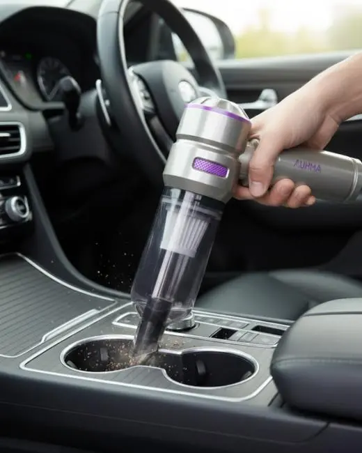 Şarjlı Mini El Süpürgesi Üfleme ve Vakum Özellikli