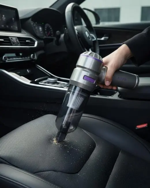 Kablosuz El Süpürgesi 17000PA Vakum Gücü 6000mAh Batarya