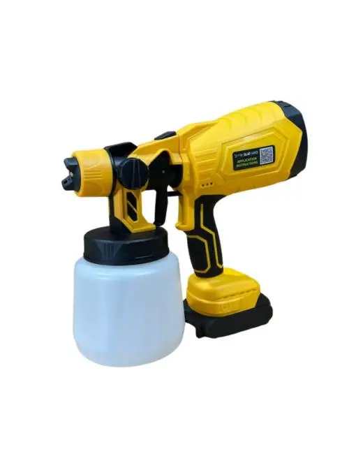 Akülü Boya Püskürtme Tabancası Ayarlanabilir Sprey ve Fan Ayarı