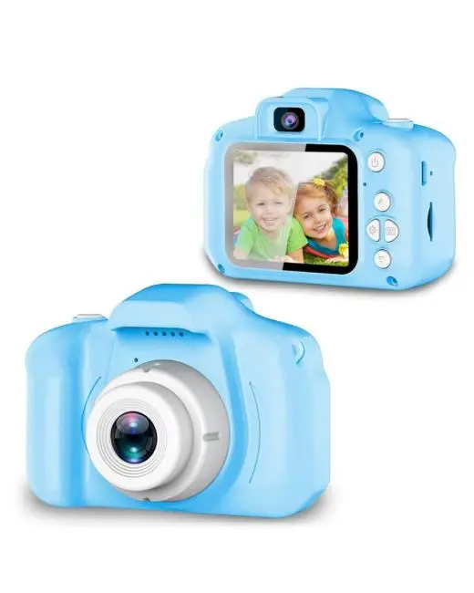 Mavi Mini HD Video Kamera Fotoğraf Çekimli Genişletilebilir Hafızalı Şarjlı Model