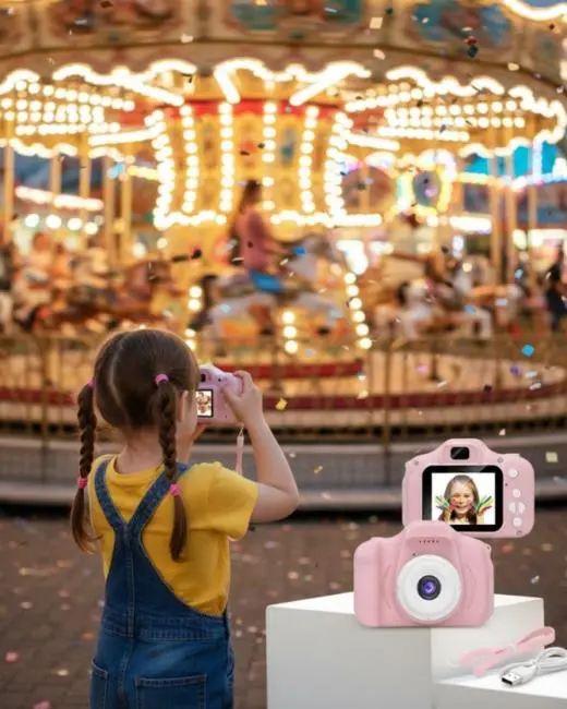 USB Bağlantılı Mini HD Kamera Video Fotoğraf Çekimli Şarj Edilebilir