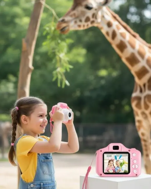 Kompakt Mini Kamera HD Video Çekim ve Fotoğraf Modlu Şarj Edilebilir Kayıt Cihazı