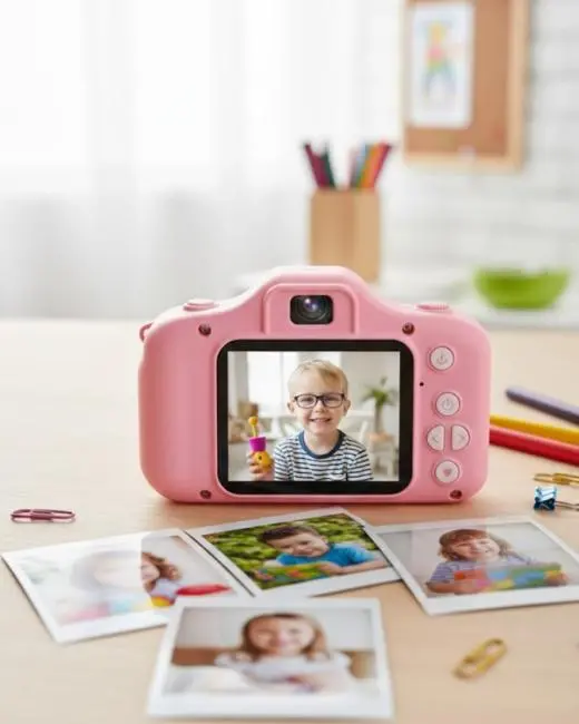 Kompakt Dijital Kamera HD Video ve Fotoğraf Kayıt Özellikli USB Şarjlı Mini Cihaz