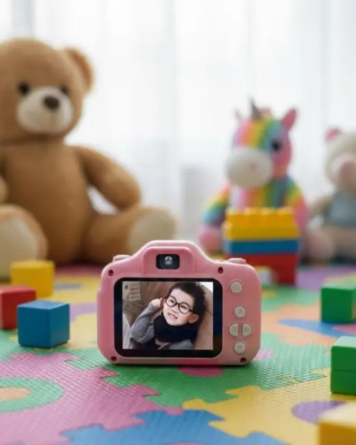 Mini HD Video Kamera Fotoğraf Çekimli Şarj Edilebilir Bataryalı Genişletilebilir Hafızalı