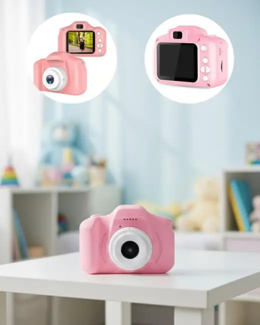 HD Mini Dijital Kamera Video ve Fotoğraf Çekim Özellikli Şarjlı Taşınabilir Kayıt Cihazı