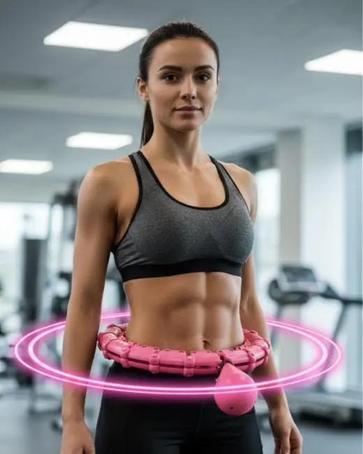 Masajlı Akıllı Hula Hoop Ayarlanabilir Fitness Çemberi