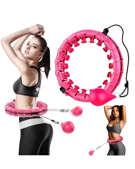 Ayarlanabilir Akıllı Hula Hoop 680 Gr Ağırlıklı Egzersiz Halkası