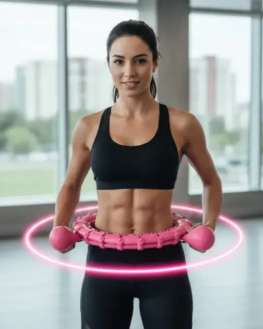 Ayarlanabilir Akıllı Hula Hoop 680 Gr Ağırlıklı Egzersiz Halkası