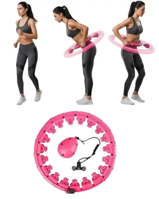 Ayarlanabilir Akıllı Hula Hoop 680 Gr Ağırlıklı Egzersiz Halkası