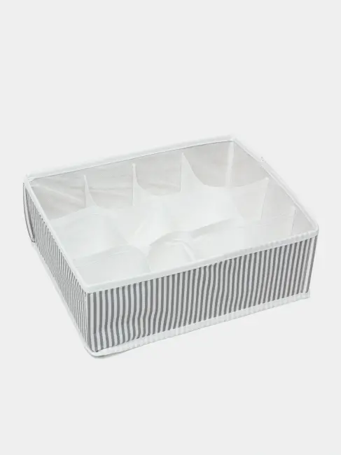 12 Bölmeli Pratik Bölmeli Çekmece Düzenleyici Organizer(iç Çamaşırı Kravat Çorap Düzenleyici)