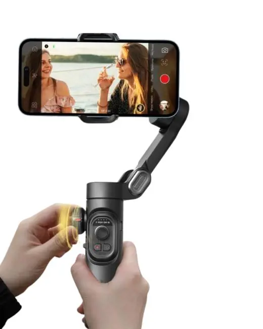 Telefon Gimbal Stabilizer Video Sabitleyici Vlog Çekim Aparatı