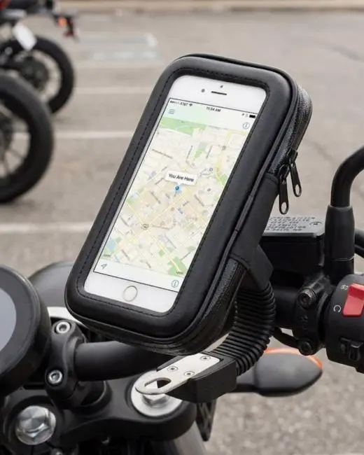 Su Geçirmez Motosiklet Scooter Telefon Standı Dokunmatik Ekranlı Bisiklet Tutucu