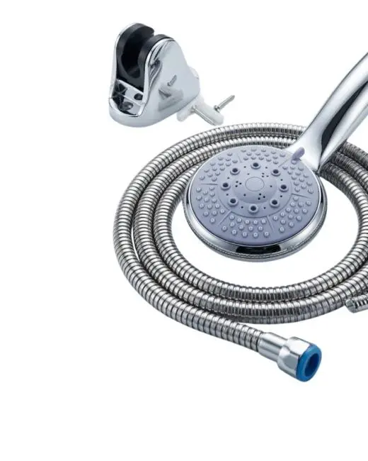 Çok Fonksiyonlu 4 Kademeli El Duşu Seti Spiral Hortumlu Banyo Duş Başlığı