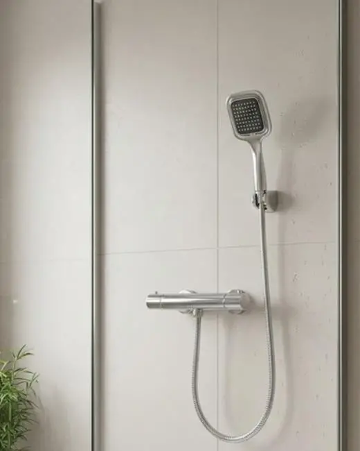 Çok Fonksiyonlu Siyah El Duşu Seti Spiral Hortum ve Duş Askısı Banyo Duş Başlığı