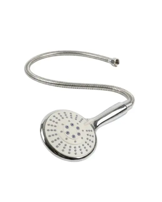 Duş Başlığı Seti Spiral Hortum Hareketli El Duşu Tutacağı Kirece Dayanıklı Tasarım