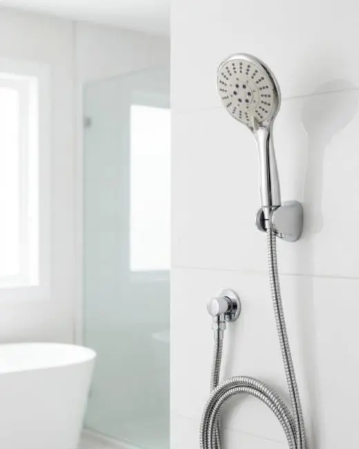 Çok Fonksiyonlu El Duşu Seti Kireç Önleyici Duş Başlığı Spiral Hortum Mafsallı Askı