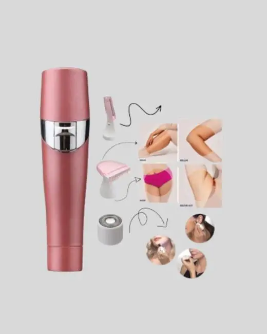 Pürüzsüz Cilt İçin Çok Fonksiyonlu Epilasyon Aleti