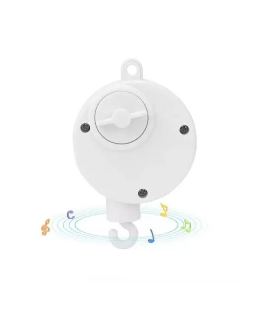 Müzikli Bebek Uyutucu Çekmeli Mekanik Müzik Kutusu Asılabilir Tasarım