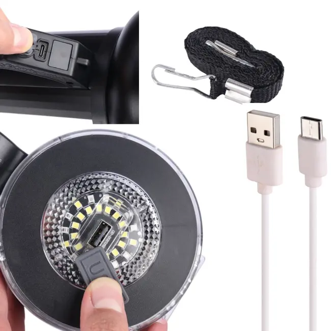 Gt Led Taşınabilir Güneş Solar Ledli Fener Wt-415