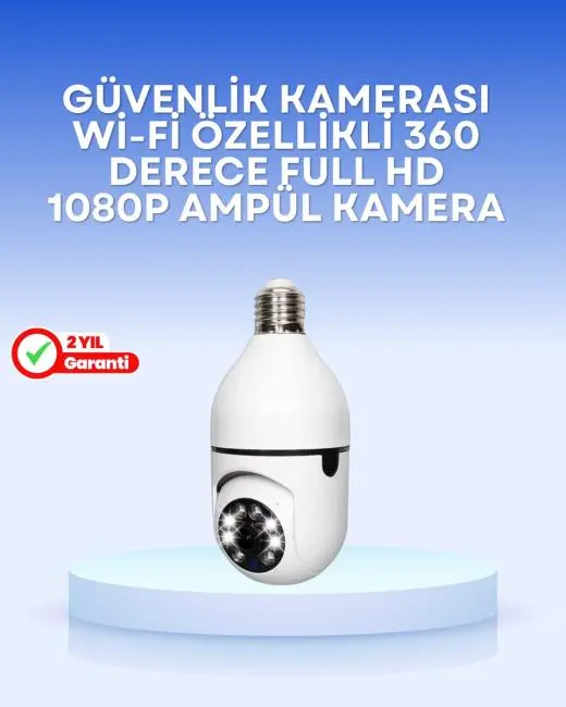 Duy Uyumlu Akıllı Güvenlik Kamerası – Basit Kurulum ve Net Görüntü