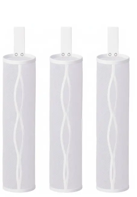 3 Adet Dolap İçi Asılabilir File Çamaşır Filesi – Pratik Ve Düzenli Saklama Çözümü