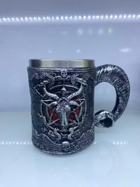 Şeytan Çelik Kupa Bardak Kod 1116