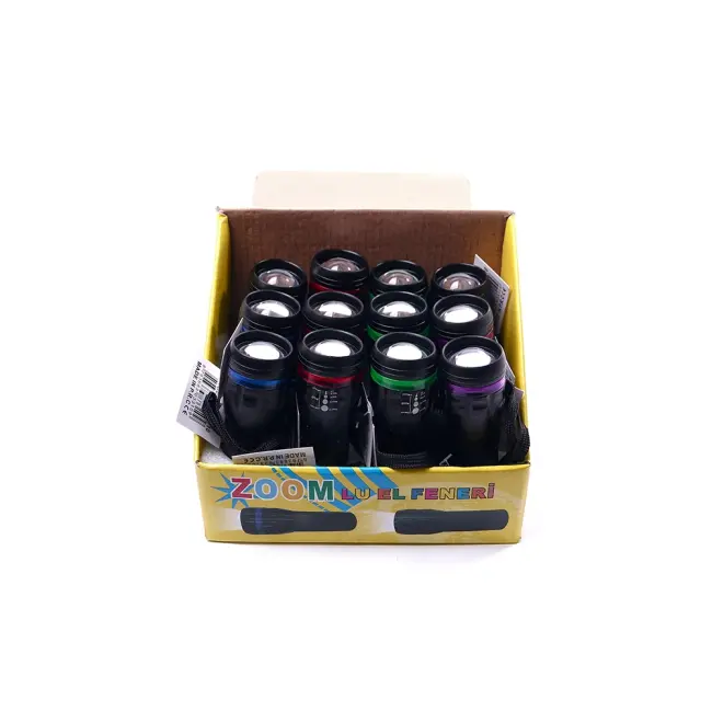 Şeritli Zoom Odaklı El Feneri Bm-310