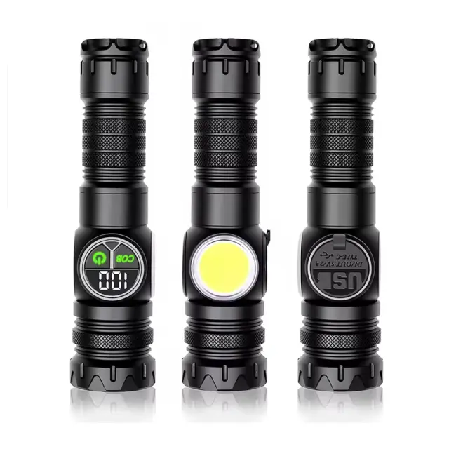 9 Mod Şarjlı Kamp Lambası El Feneri Wt-704