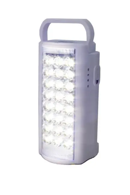 24 Büyük Ledli 80 Saat Yanan Powerbank Özellikli Akülü Led Işıldak