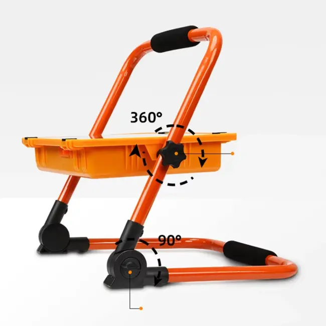 P70 Led Solar Panel Şarjlı Taşınabilir Projektör 176 Smd + Yan Led Wt-734