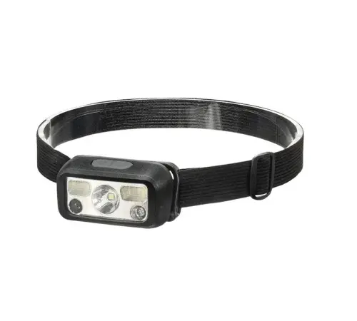 Hs-43 Sensörlü Şarjlı Type-c Çok Amaçlı Kırmızı Işıklı Kafa Lambası