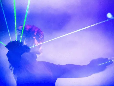 Yeşil Şarjlı Lazer Pointer 2000mw (yakıcı)