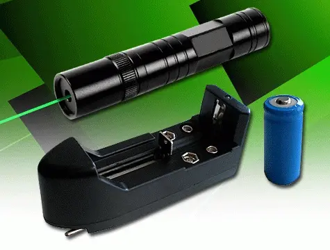 Yeşil Şarjlı Lazer Pointer 2000mw (yakıcı)