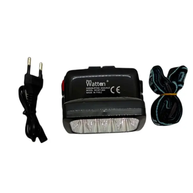 12 Ledli Güçlü Şarjlı Kafa Lambası Wt-064