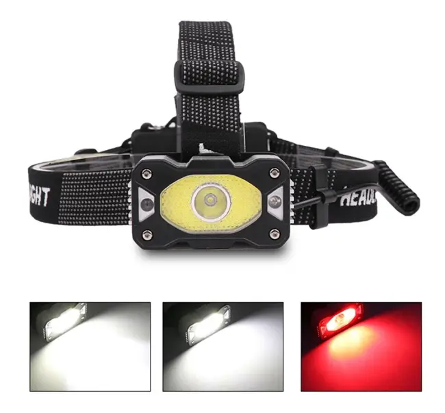 4 Modlu Sensörlü Şarjlı Güçlü Kafa Lambası Wt-248